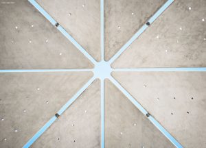 Confluence Park Pavilion from Directly Below