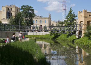 Ewing Halsell Pedestrian Bridge