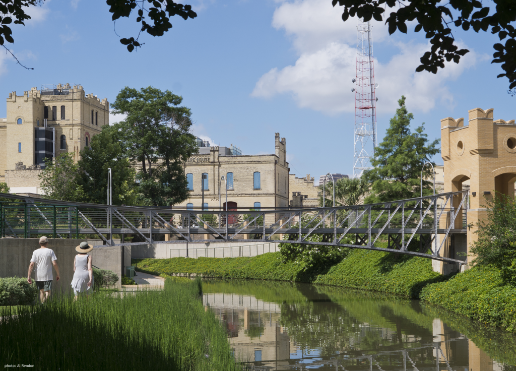 Ewing Halsell Pedestrian Bridge
