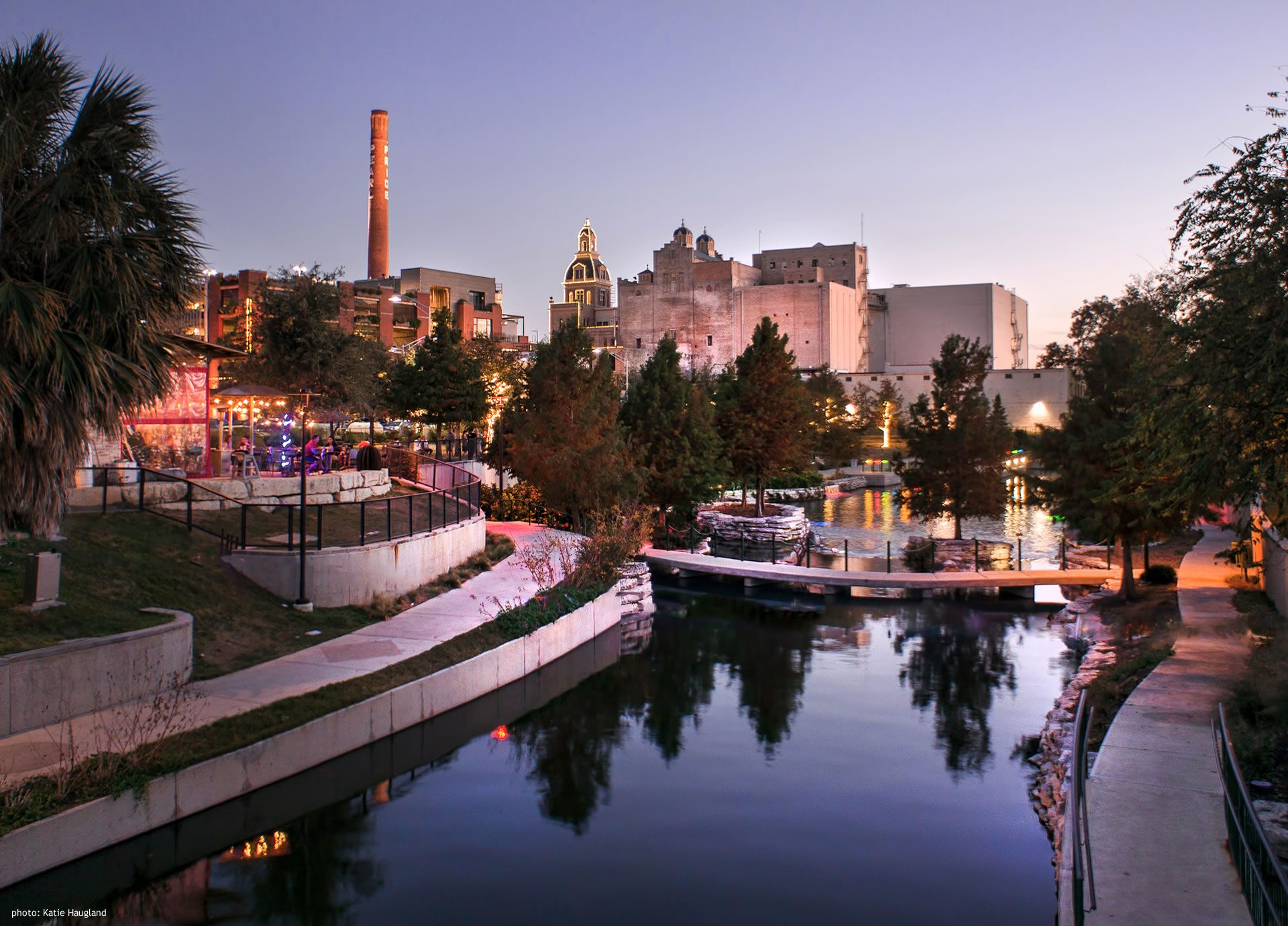 Pearl Turning Basin at nIght