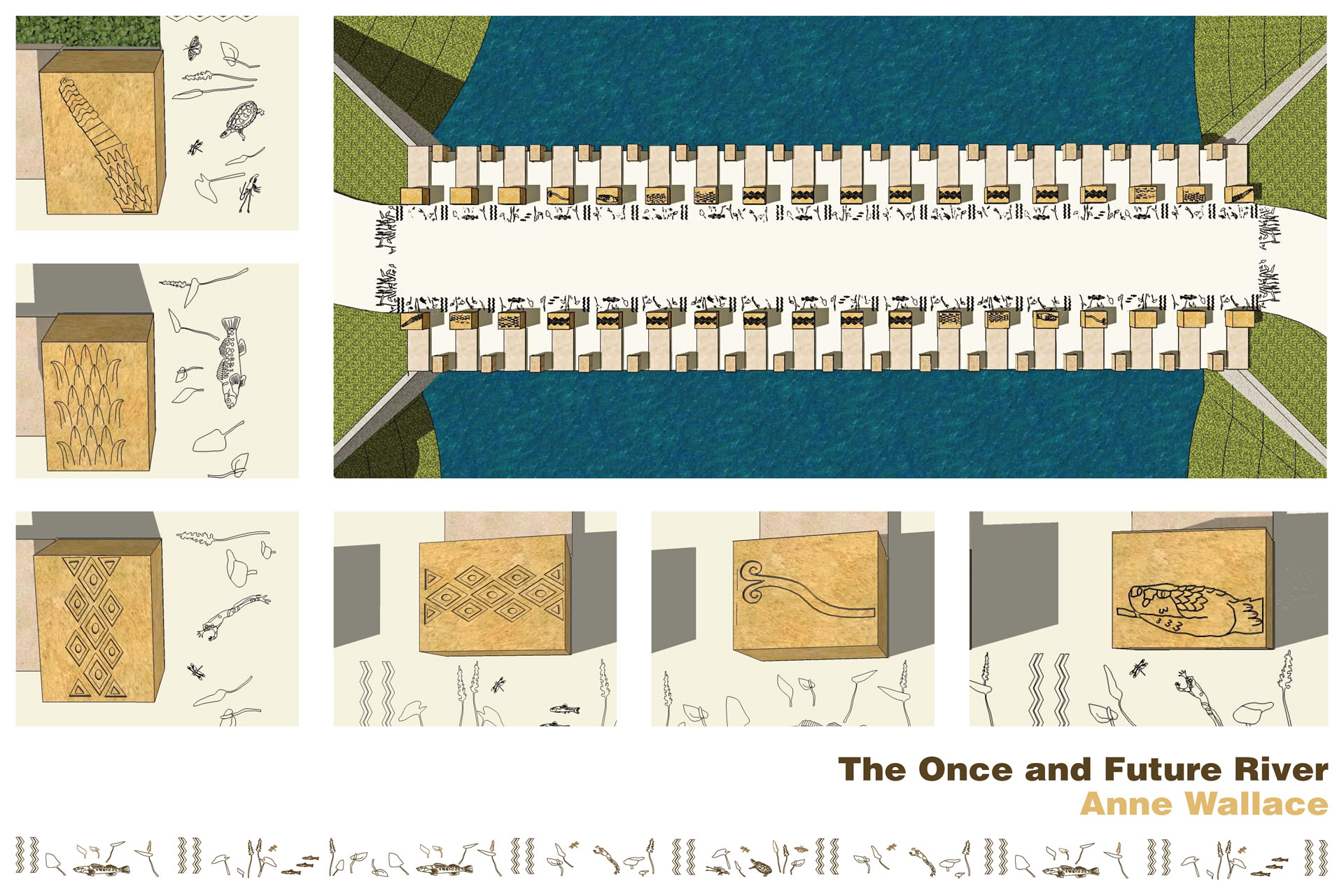 Anne Wallace | The Once and Future River rendering