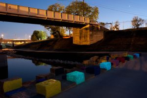 Mark Schlesinger | Up On The On bridge at twilight